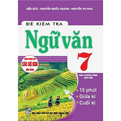 Sách - Đề kiểm tra ngữ văn 7 (dùng chung cho các bộ sgk hiện hành)HA-MK