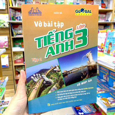 Global Success - Vở Bài Tập Tiếng Anh Lớp 3 - Tập 1 (Có Đáp Án)