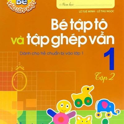 Bé vào lớp một ( Bộ túi 8 cuốn) - Tái Bản