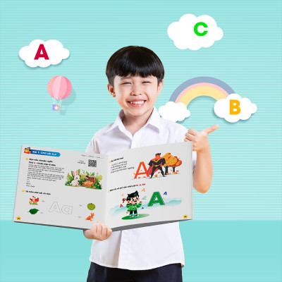Sách Chữ Cái Kỳ Diệu Dành Cho Bé Học Ngữ Âm Và Tập Viết Tập 2 có App Bài Giảng