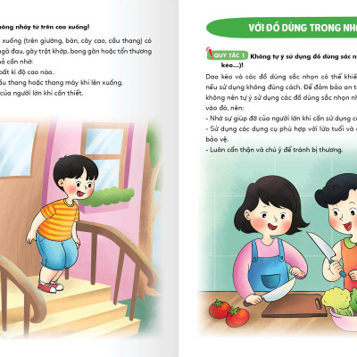  [Sách mới]  - CÁC QUY TẮC AN TOÀN KHI TRẺ Ở NHÀ