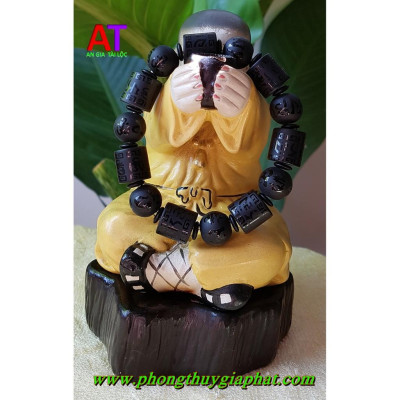 VÒNG ĐEO TAY NÚI LỬA ĐỐT TRÚC (OBISIDAN) 14LI