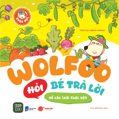 Sách - Wolfoo Hỏi Bé Trả Lời - Combo 6 Cuốn - Quỳnh Hương - 1980 Books