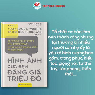 Sách - Hình Ảnh Của Bạn Đáng Giá Triệu Đô - Tân Việt Books