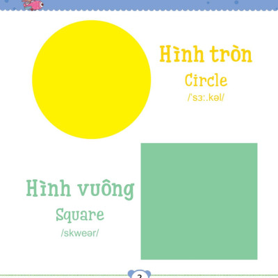 Từ Điển Bằng Tranh Dành Cho Trẻ Em - Màu Sắc Và Hình Dạng