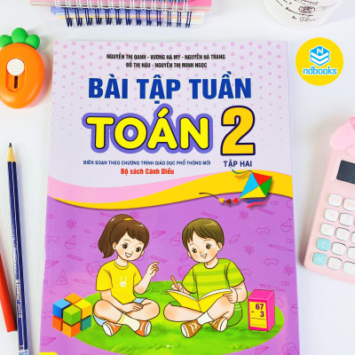 Sách - Bài Tập Tuần Toán 2 - Biên soạn theo chương trình GDPT mới - Cánh Diều - ndbooks