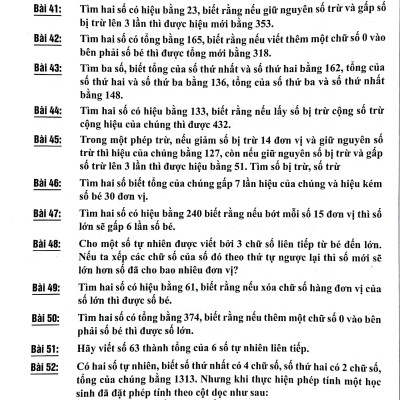 450 Bài Tập Toán 4 - Bồi Dưỡng Học Sinh Khá Giỏi (Theo Chương Trình Giáo Dục Phổ Thông Mới)