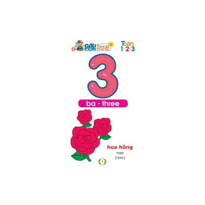 Gấu Con Thông Minh - Dành Cho Trẻ Mầm Non - Toán 1-2-3 (Tái Bản 2023)