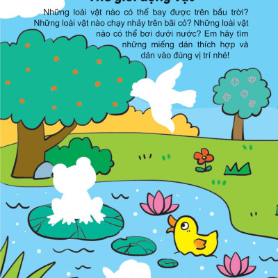 Hình Dán Thú Vị - Rèn Trí Thông Minh - Phát Triển IQ