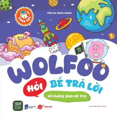 Sách - Wolfoo Hỏi Bé Trả Lời - Combo 6 Cuốn - Quỳnh Hương - 1980 Books