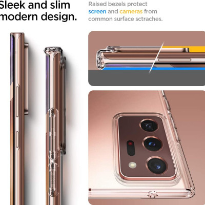 Ốp lưng silicon dẻo cho Samsung Galaxy Note 20 Ultra hiệu Ultra Thin siêu mỏng 0.6mm - Hàng nhập khẩu