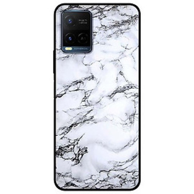 Ốp lưng dành cho Vivo Y21 - Vivo Y21s mẫu Stone White
