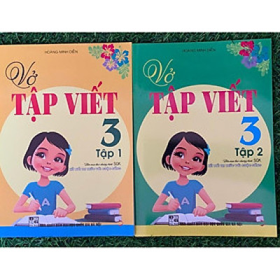 Sách - Combo Vở Tập Viết Lớp 3 (Biên Soạn Theo Chương Trình SGK Kết Nối Tri Thức Với Cuộc Sống) (Bộ 2 Cuốn) (HA-MK)