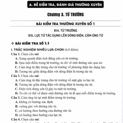 Đề Kiểm Tra, Đánh Giá Vật Lí 12 (Bám Sát SGK Kết Nối Tri Thức Với Cuộc Sống) - HA