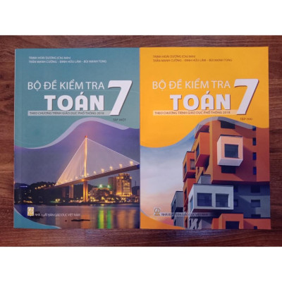 Sách - Bộ đề kiểm tra toán 7 - tập 2 ( theo chương trình giáo dục phổ thông 2018 )