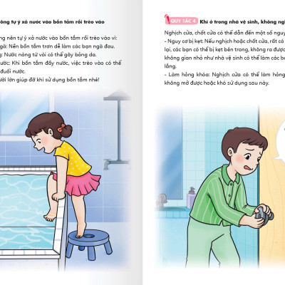  [Sách mới]  - CÁC QUY TẮC AN TOÀN KHI TRẺ Ở NHÀ
