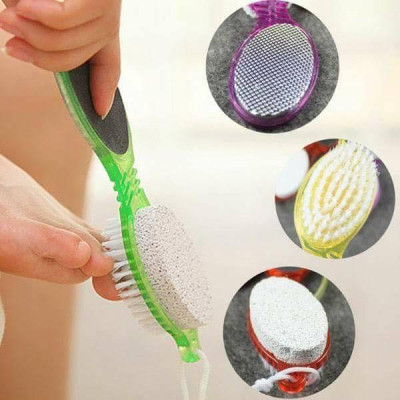 Dụng Cụ Chà Gót Chân Bằng Đá Bọt Biển 4 Trong 1 Hiệu Quả Dễ Sử Dụng