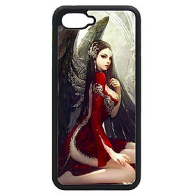 Ốp lưng cho Oppo Realme C1 Girl 214 - Hàng chính hãng