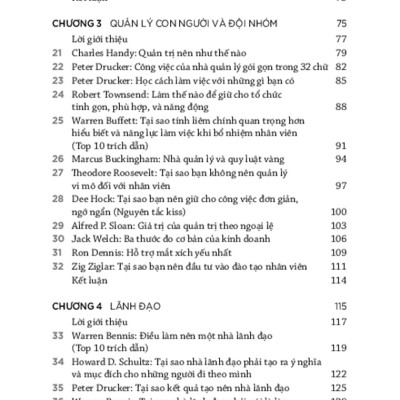 Trí Tuệ Quản Trị Từ Những Doanh Nhân Và Nhà Quản Trị Hàng Đầu Thế Giới_TRE