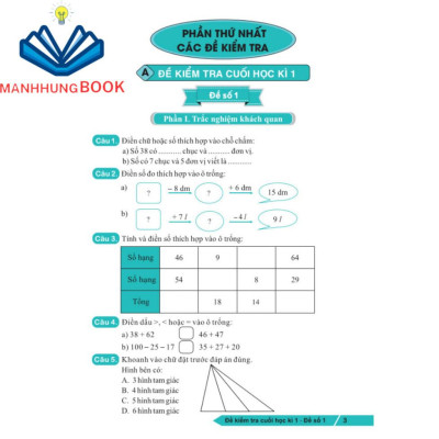 Sách - 36 Đề Ôn Luyện Toán 2 - Biên soạn theo chương trình GDPT mới.