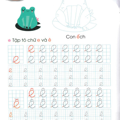 	Luyện Tay Cầm Bút - Tập Tô Chữ (Dành Cho 4-5 Tuổi) _ABB