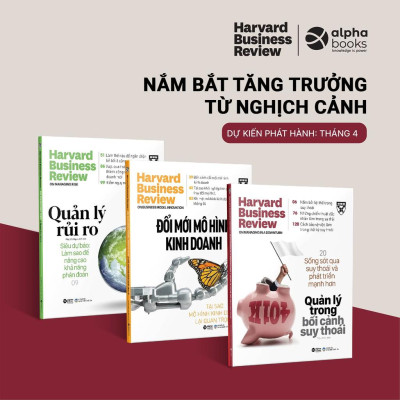 Sách - HBR OnPoint 2021- Quý I - Quản Lý Xuyên Khủng Hoảng (Combo 3 cuốn)