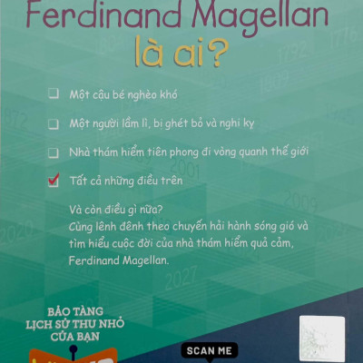 Bộ Sách Chân Dung - Ferdinand Magellan Là Ai? (Tái Bản 2023)