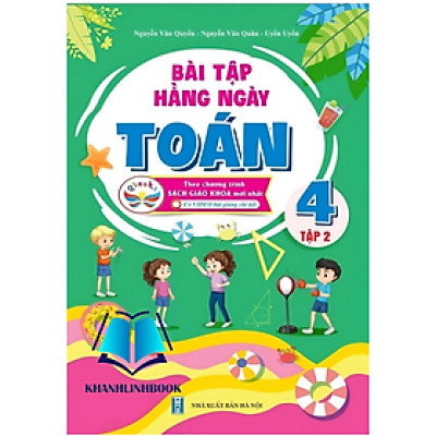 Sách - Bài tập hằng ngày toán 4 - tập 2 ( cánh diều )