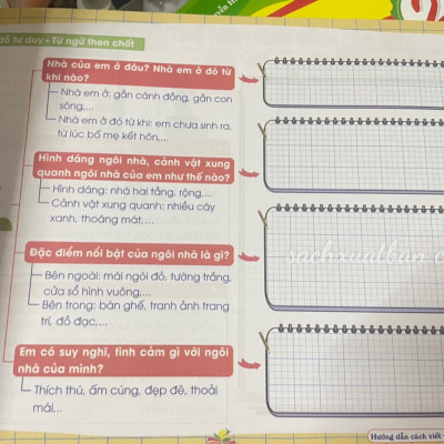 Sách Hướng dẫn cách viết TẬP LÀM VĂN Lớp 3 - Kết nối tri thức với cuộc sống - Cả năm (1 cuốn)