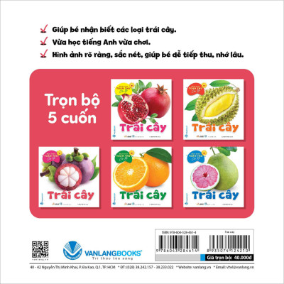 Combo Trọn Bộ 5 Cuốn: Bách Khoa Toàn Thư Cho Bé - Trái Cây