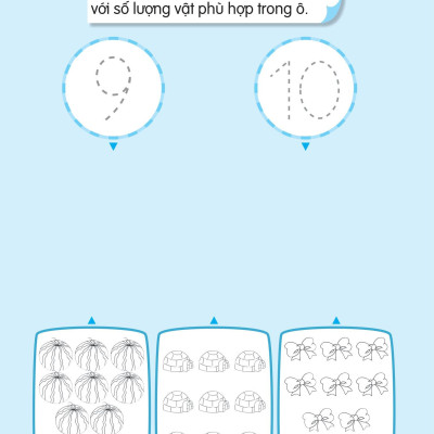 Tiny Paws - Cùng Gấu Con Học Số 123 - Từ 6 Đến 10