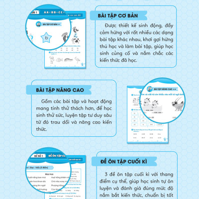 Bài Tập Bổ Trợ Tiếng Việt Cơ Bản Và Nâng Cao Lớp 1 - Tập 1_MEGA