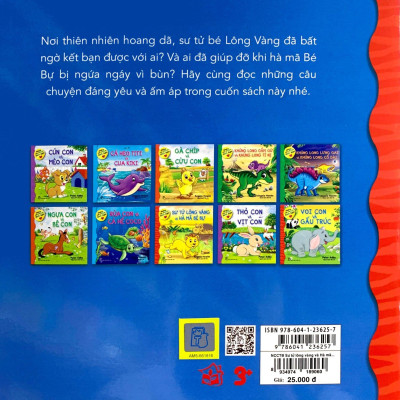 Những Câu Chuyện Tình Bạn - Sư Tử Lông Vàng Và Hà Mã Bé Bự