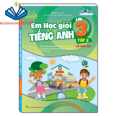 Sách - Combo 2c (GLOBAL SUCCESS) Em học giỏi tiếng anh lớp 3