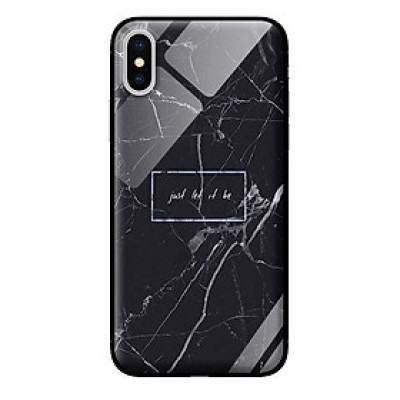 Ốp kính cường lực cho iPhone XS MAX Chữ Trên Đá - Hàng chính hãng