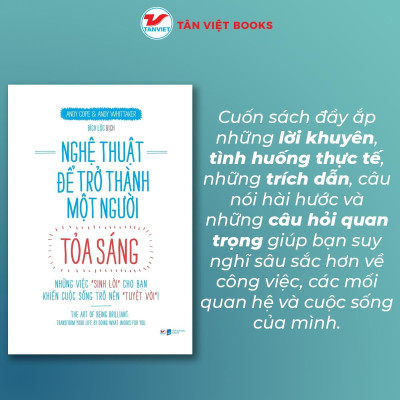 Sách - Nghệ Thuật Để Trở Thành Một Người Tỏa Sáng - Tân Việt Books