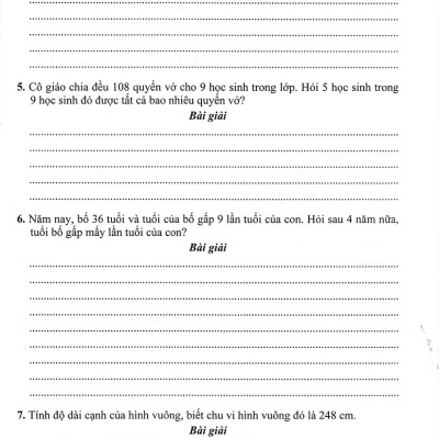 Thực Hành Giải Toán Lớp 4 Tập 1 (Dùng Chung Cho Các Bộ SGK Hiện Hành) _HA