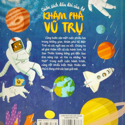 Cuốn Sách Đầu Đời Của Bé - Khám Phá Vũ Trụ (Tái Bản 2023)