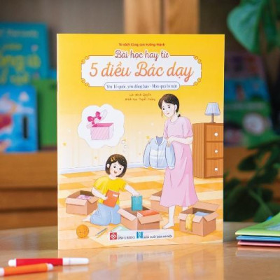Sách - Bài Học Hay Từ 5 Điều Bác Dạy - Combo 5 Chủ Đề - Đinh Tị Books