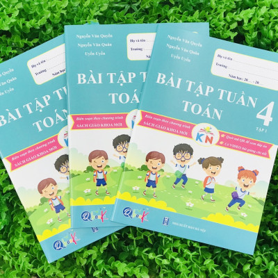 Sách - Bài tập tuần toán 4 - tập 1 ( kết nối )