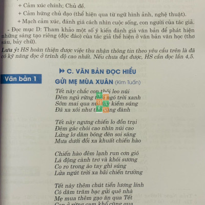 Sách - Ngữ Văn 8 Ngữ liệu đọc hiểu mở rộng