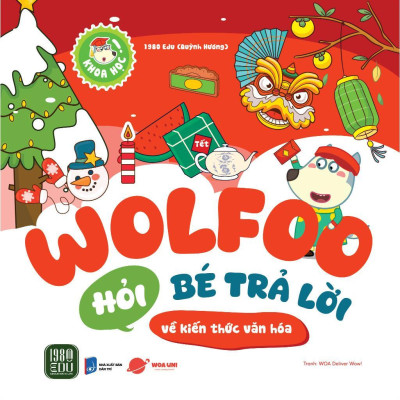 Sách - Wolfoo Hỏi Bé Trả Lời - Combo 6 Cuốn - Quỳnh Hương - 1980 Books