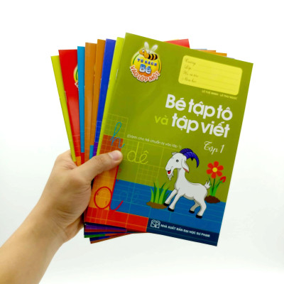 Bé vào lớp một ( Bộ túi 8 cuốn) - Tái Bản