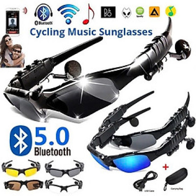 Trải Nghiệm Âm Nhạc Tuyệt Vời: Kính Mắt Thông Minh Nam Nữ với Bluetooth và Chống UV Loại Tốt , PHỤ KIỆN KÍNH MẮT , ĐÈN TRANG TRÍ