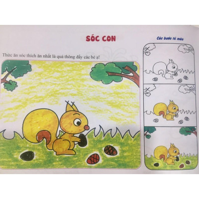 Sách - Tô Màu Động Vật Hoang Dã - Tân Việt Books