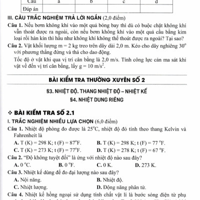Đề Kiểm Tra, Đánh Giá Vật Lí 12 (Bám Sát SGK Kết Nối Tri Thức Với Cuộc Sống) - HA
