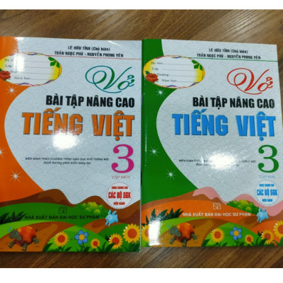 Sách - Vở Bài Tập Nâng Cao Tiếng Việt 3 - Tập 1 (Biên Soạn Theo Chương Trình GDPT Mới)