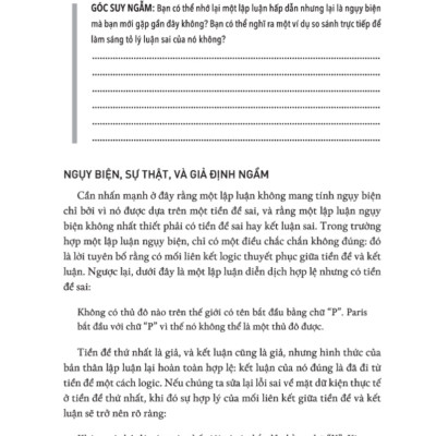 Tư Duy Phản Biện - Để Không Bị Thao Túng Tâm Lý _TRE