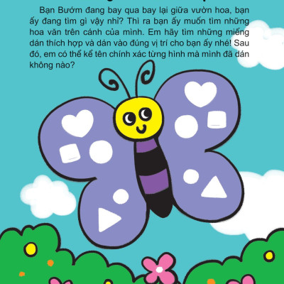 Hình Dán Thú Vị - Rèn Trí Thông Minh - Nhận Biết Hình Dạng