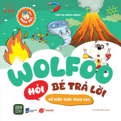 Sách - Wolfoo Hỏi Bé Trả Lời - Combo 6 Cuốn - Quỳnh Hương - 1980 Books